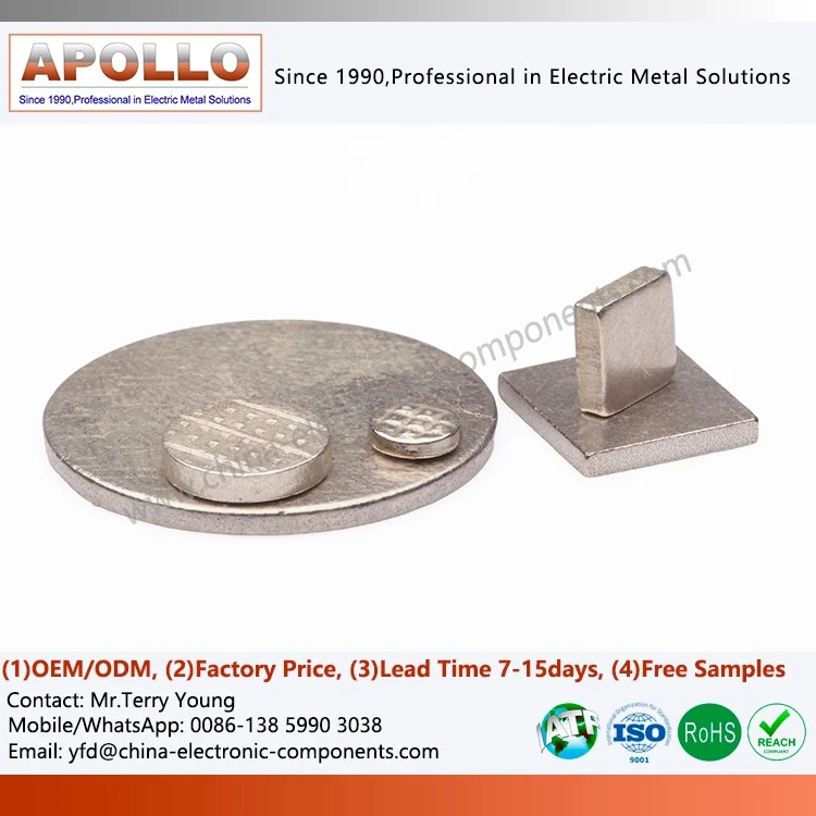 Silver Soldered Electrical Contacts