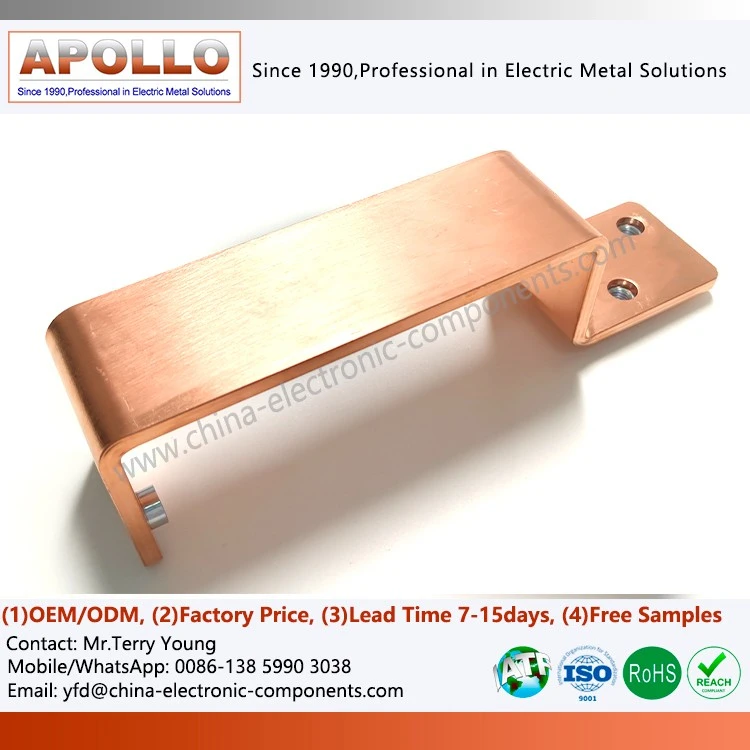 silver plated copper bus bar