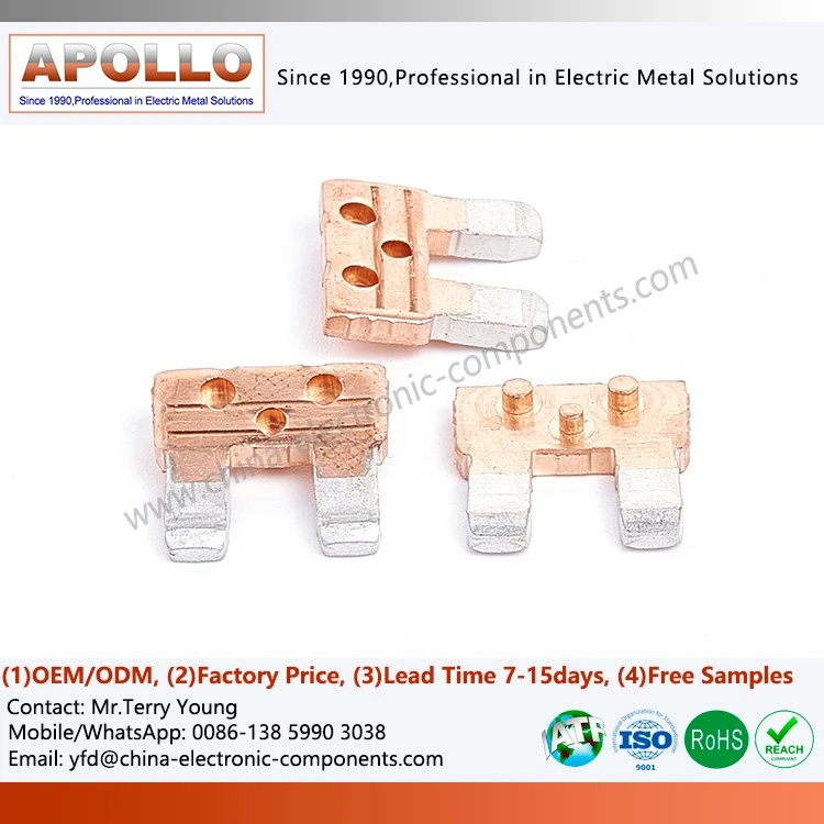 Electrical Switch Silver Contact Stamping factory