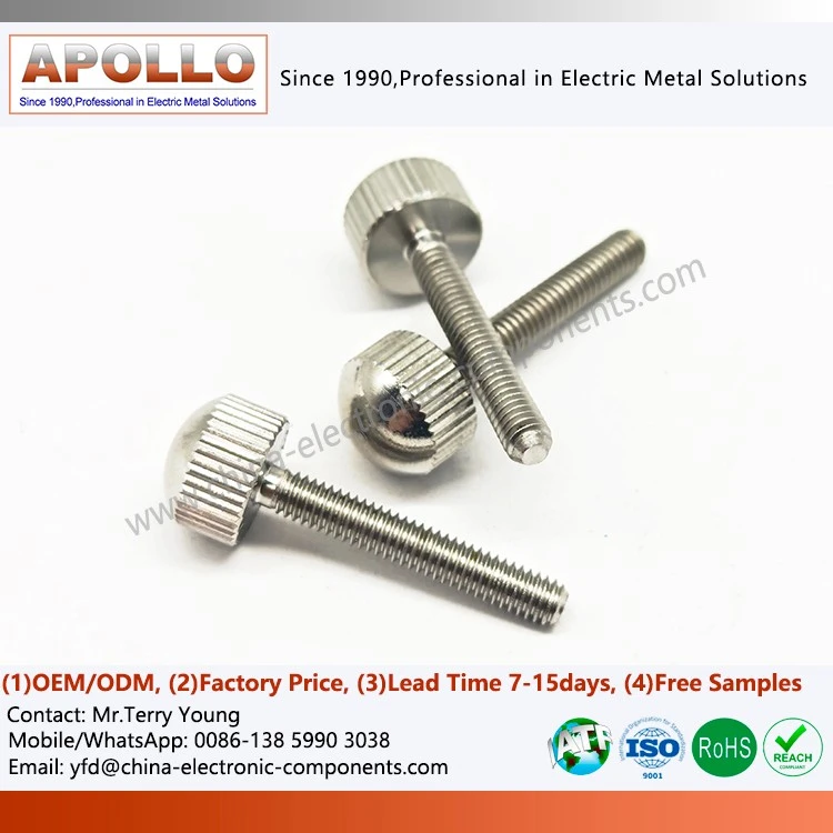 Knurled Machine Screw